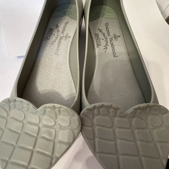 Vivienne Westwood x Melissa Anglomania Heart Flats - Picture 1 of 5